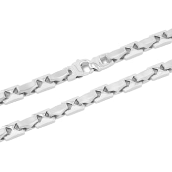 Stainless Steel Mariner Link Chain Necklace