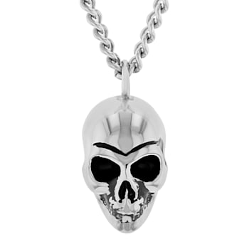 Stainless Steel Skull Pendant