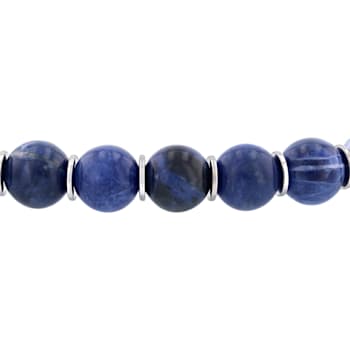 Sodalite Bead Bolo Bracelet