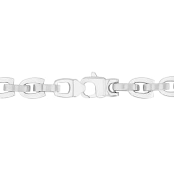 Stainless Steel Horse Shoe Chain Necklace and Bracelet Set