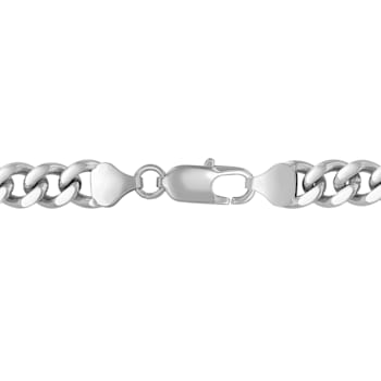 Stainless Steel Curb Chain Necklace