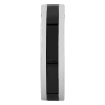 Tungsten Comfort™ Tungsten 6MM Black Ceramic Band