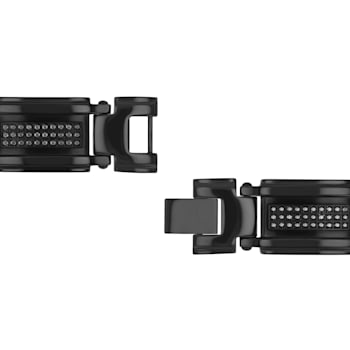 1CTW Black Diamond & Black IP Stainless Steel Bracelet