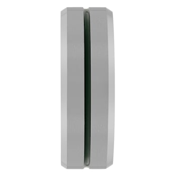 Tungsten Comfort™ Tungsten Green Ion Plated Center Green Silicone Band