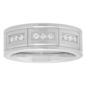 0.10CTW Diamond Cobalt Band