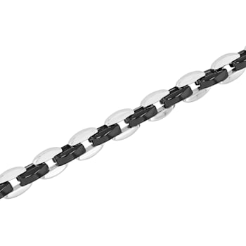 Stainless Steel Oval Link Bracelet