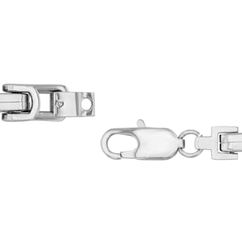 Stainless Steel Byzantine Link Bracelet