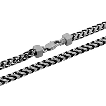 Stainless Steel 3.5MM Curb Chain Necklace