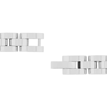 1/10CTW Diamond & Stainless Steel Bracelet
