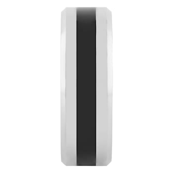Tungsten Comfort™ Tungsten with Black Center Band