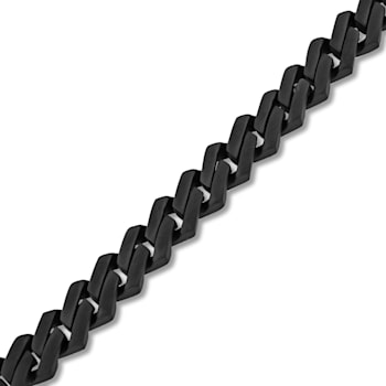 1/2CTW Black Diamond & Black IP Stainless Steel Bracelet