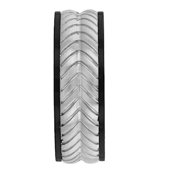 Tungsten Comfort™ Tungsten 8MM Black Ion Plated Tire Tread Band