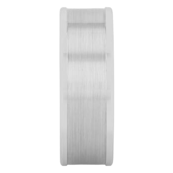 Tungsten Comfort™ Tungsten White Polished/Brushed Band