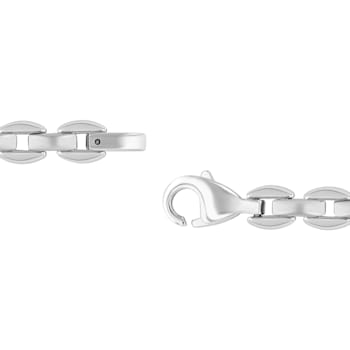 Stainless Steel Oval Link Bracelet