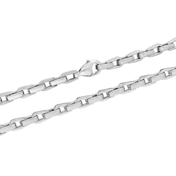 Stainless Steel 6MM Horse Shoe Link Chain Necklace