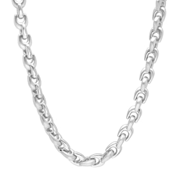 Stainless Steel Wishbone Chain Necklace and Bracelet Set