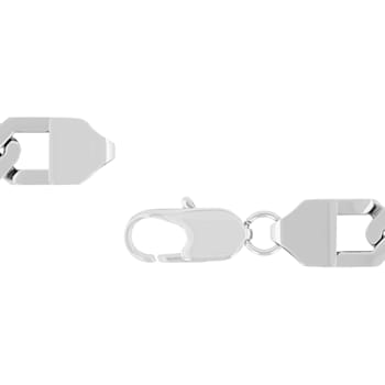 Stainless Steel Hexagon Link Chain Bracelet