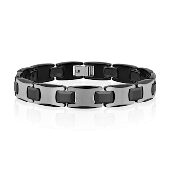 Tungsten and Stainless Steel Bracelet