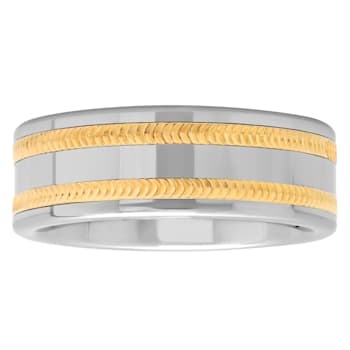Tungsten Comfort™ Tungsten 8MM with Yellow IP Band