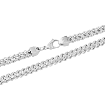 Stainless Steel 6MM Franco Chain Necklace