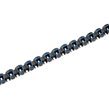 Stainless Steel Two-Tone Plated Link Bracelet