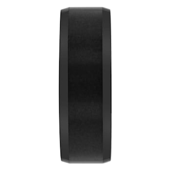 Tungsten Comfort™ Tungsten Black Ion Plated Domed Band