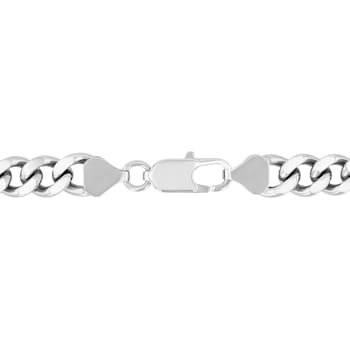 Stainless Steel 8.5MM Curb Chain Necklace