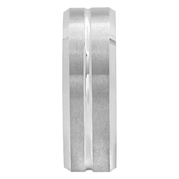 Tungsten Comfort™ Tungsten 8MM Polished Groove Band