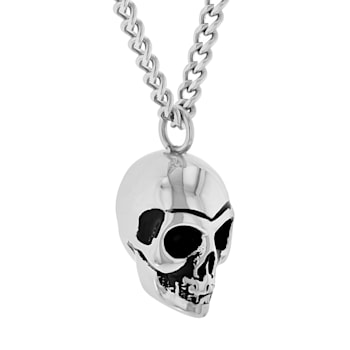 Stainless Steel Skull Pendant