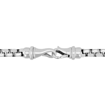 Stainless Steel 24 Inch Rounded Box Link Chain