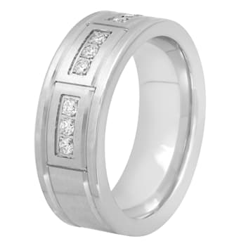 0.10CTW Diamond Cobalt Band