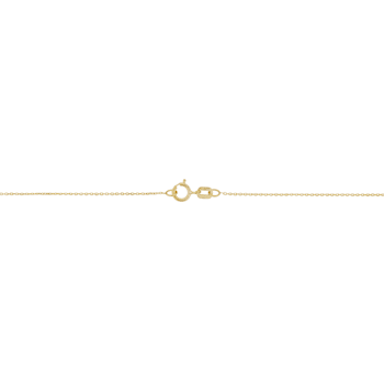 14k Yellow Gold Feather Pendant on Cable Chain Necklace | Minimalist
Jewelry for Women (18 inches)