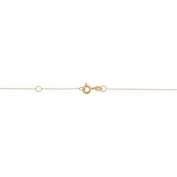 14k Yellow Gold Disc and Bar Layered Necklace (adjustable to 16 or 17 inches)