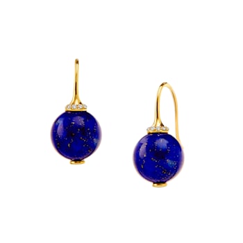 SYNA Mogul Lapis Lazuli Bead Earrings