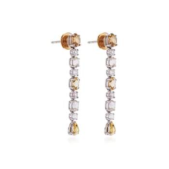 Multicolor Diamond Earrings