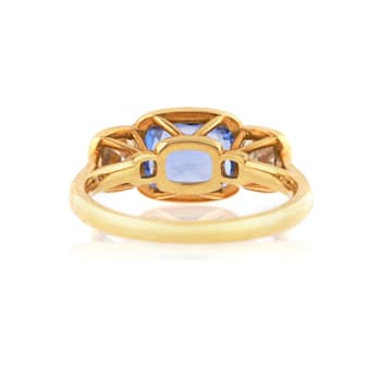 Blue & Yellow Sapphire Ring