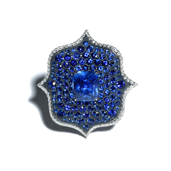 Sapphire & Diamond Ring