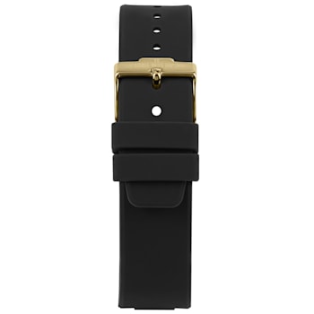 JACQUES LEMANS Hybromatic Men's Watch with Silicone Strap and Solid
Stainless Steel IP-Gold 1-2109