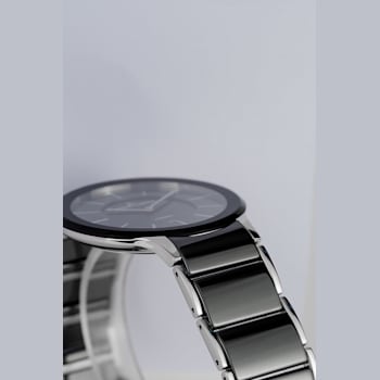 JACQUES LEMANS Dublin Unisex Watch with High-Tech Ceramic Strap, Solid
Stainless Steel, 1-1855