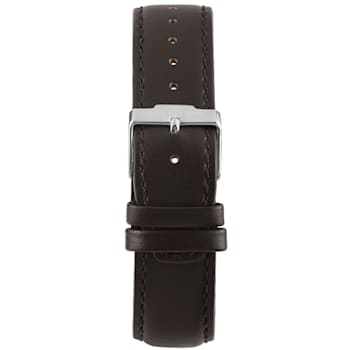 JACQUES LEMANS Classic Men's Watch with Leather Strap, Solid Stainless
Steel, Chronograph, 1-2126