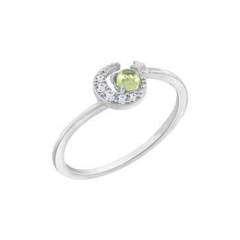 J'ADMIRE Platinum 950 Over Sterling Silver Jupiter Ring