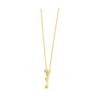 J'ADMIRE Cancer Zodiac Constellation 14K Yellow Gold Over Sterling
Silver Pendant Necklace