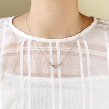 J'ADMIRE Libra Zodiac Constellation Platinum 950 Over Sterling Silver
Pendant Necklace
