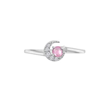 J'ADMIRE Platinum 950 Over Sterling Silver Venus Ring