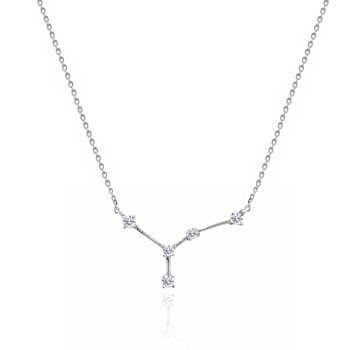 J'ADMIRE Cancer Zodiac Constellation Platinum 950 Over Sterling Silver
Pendant Necklace