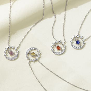 J'ADMIRE Galaxy Planet Saturn Necklace