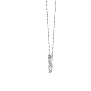 J'ADMIRE Aquarius Zodiac Constellation Platinum 950 Over Sterling Silver
Pendant Necklace