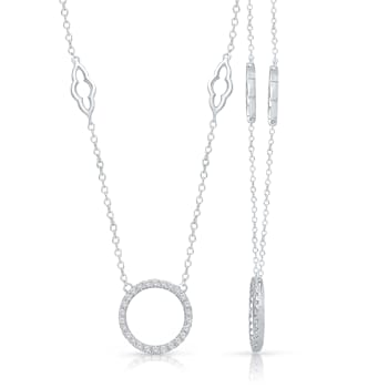 KALLATI White Gold "Eternal" 0.45ct Diamond Necklace