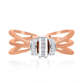 KALLATI Yellow Gold "Eternal" 0.15 ct Diamond Ring