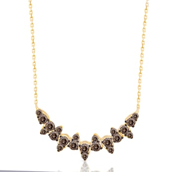 KALLATI Yellow gold "Coco Kallati" 0.65ct Coco Diamond Necklace